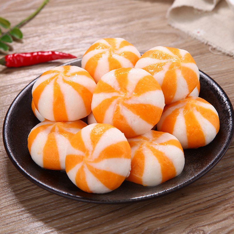 Viên bánh bao trứng nhím
